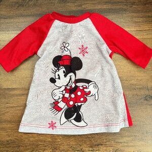 Disney MINNIE MOUSE 18" Doll Clothes Nightgown Gown Dress Christmas Winter